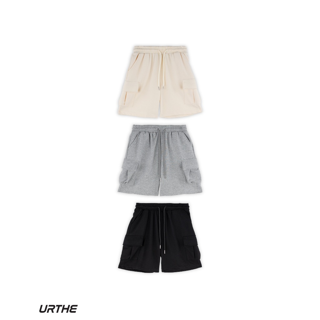 URTHE - กางเกง ขาสั้น รุ่น SWEAT SHORTS 2.0