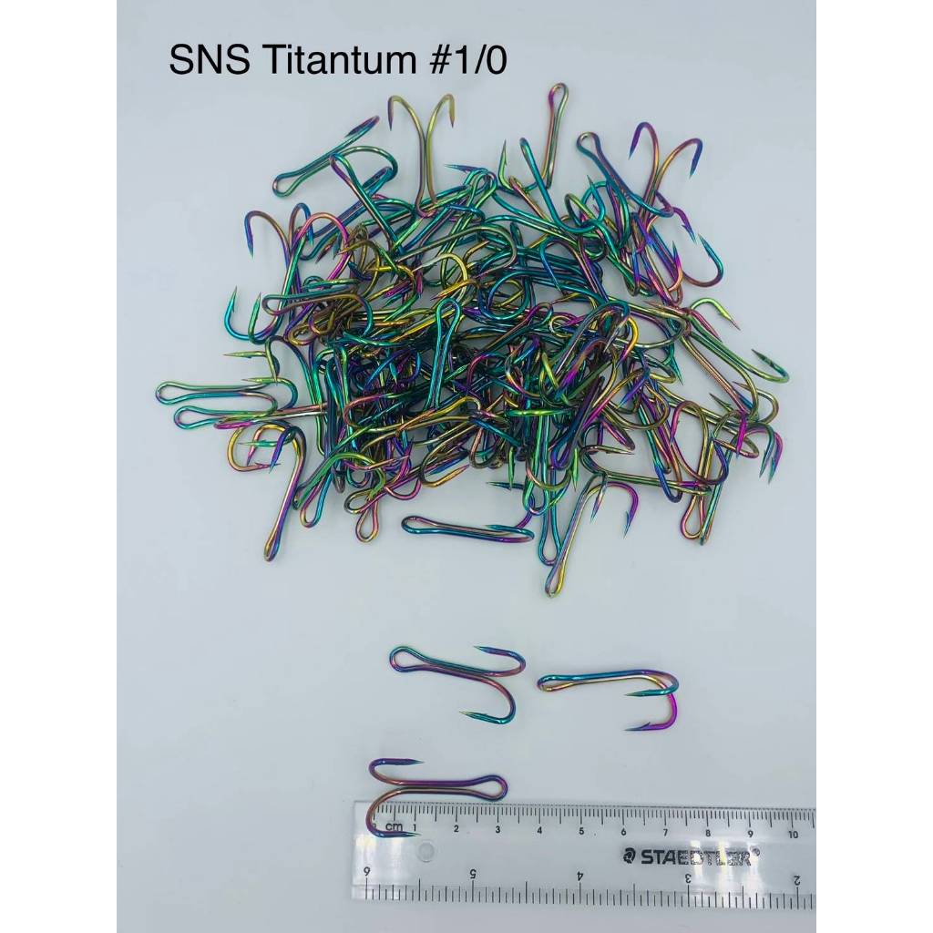 เบ็ด SNS อุปกรณ์สำหรับตกปลา กีฬาตกปลา ใช้สำหรับประกอบเบ็ด ชุดละ 10 ชิ้น มีสินค้าพร้อมจัดส่ง