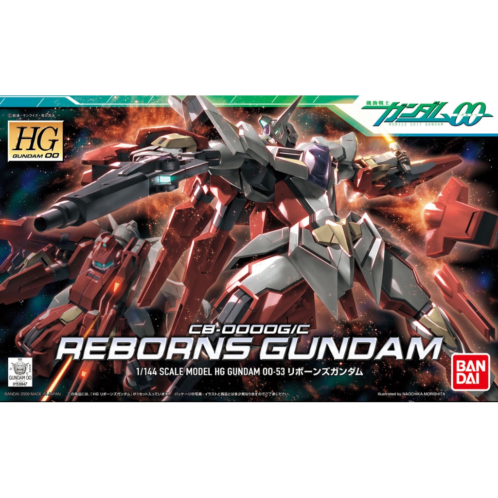 HG 1/144 Reborns Gundam สินค้าพร้อมจัดส่ง