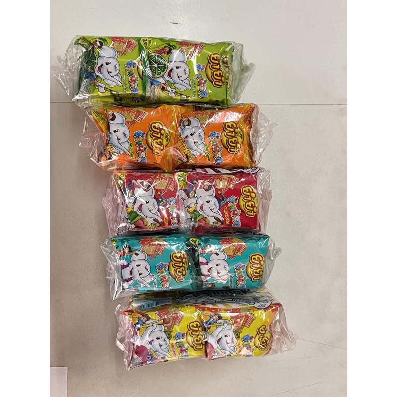 ยำยำช้างน้อย มาม่า ช้างน้อย หลายรสชาติ บะหมี่กึงสำเร็จรูป