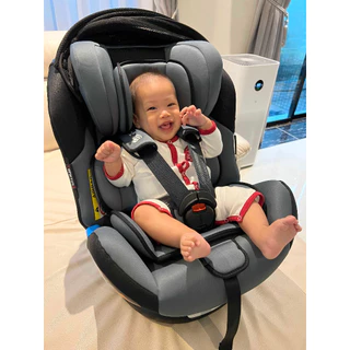 สินค้าขายดี : คาร์ซีทมือหนึ่ง Global Kids ISOFIX หมุน 360 เบาะใหญ่ กว้าง car seat ผ่านมาตรฐาน ECE และ CCC