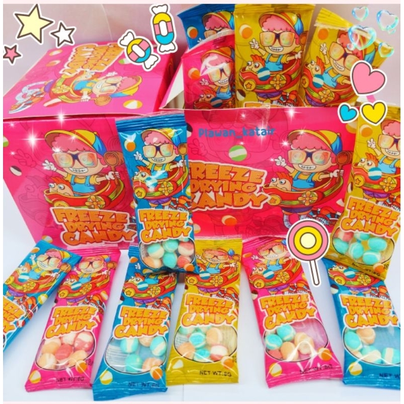 ยกแพค30ซอง แคนดี้ฟรีซดราย Freeze Drying candy ลูกอมฟรีซดราย ขนมมาใหม่ สุดฮิต