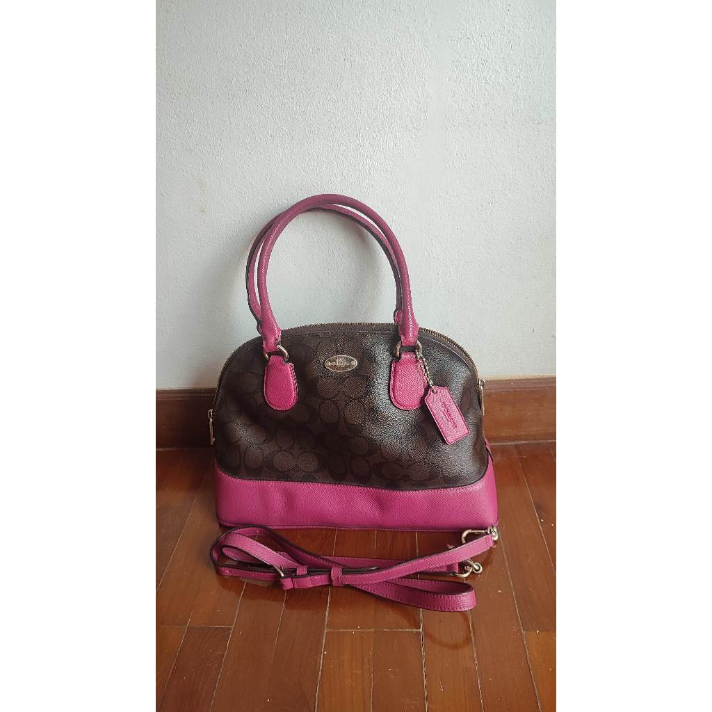 กระเป๋าหนังแท้​ Coach​ มือสอง