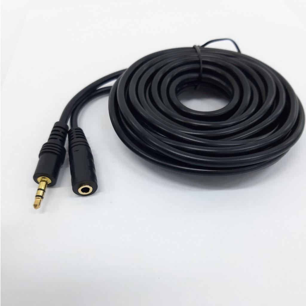 สายต่อหูฟังให้ยาวขึ้น สายต่อ AUX (M/F) สำหรับหูฟัง ลำโพง ยาว 1.5เมตร 3เมตร 5เมตร 10เมตร