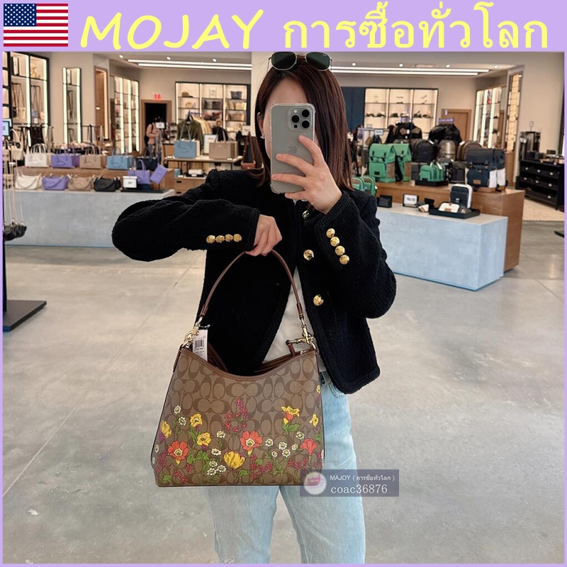 NEW แท้ % Outlet Laurela 11 นิ้ว กระเป๋าสะพายสตรี กระเป๋าถือกุ๊ย มาพร้อมสายสะพายยาวถอดได้ ของขวัญผู้หญิง