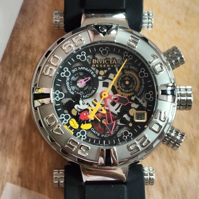 นาฬิกา  Invicta Disney Limited Edition Mickey Mouse Unisex Watch - 38mm
