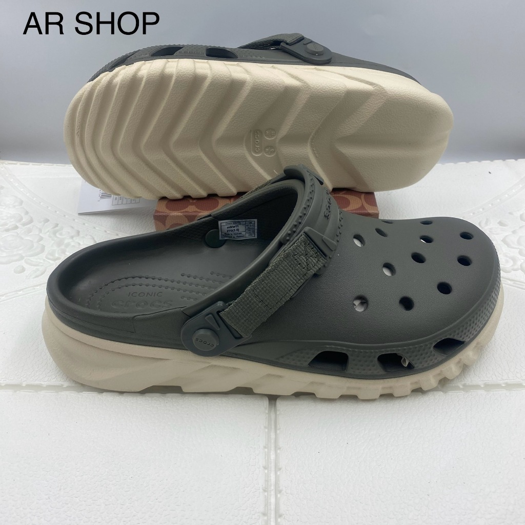 รองเท้าแบบสวม Crocs สำหรับผู้ชายรุน duet max ll มาใหม่งานสวยมาก
