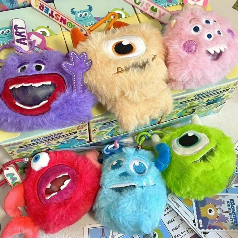 ( กดในไลฟ์ลด 100฿ ) แบบสุ่ม พวงกุญแจ Monster Inc