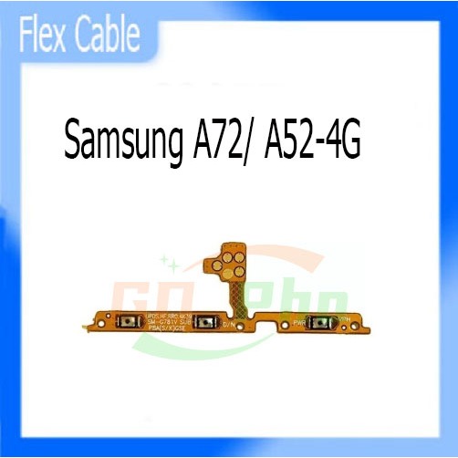 แพรสวิตช์ Samsung A72/ A52-4G   switching สวิทช์เปิดปิดและปุ่มปรับระดับเสียง flex cable for  A72/ A52-4G flex cable