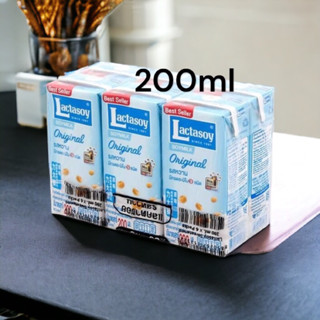 (แพ็ค6)แลคตาซอย นมถั่วเหลืองยูเอชที รสหวานคลาสสิค ขนาด 200 m…