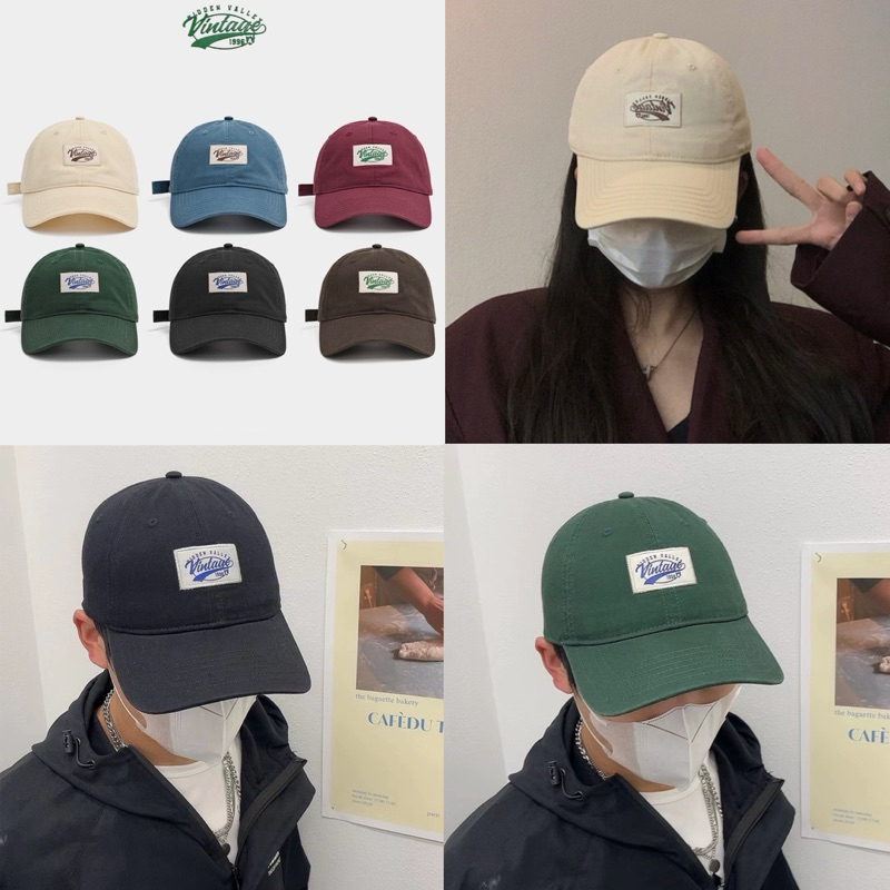 (EJ) หมวกแก๊ปกันแดด cap (ป้ายvintage)