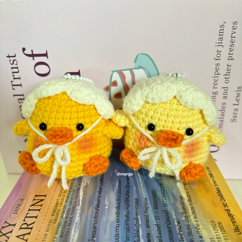 Chicken Keychain🐥🐓พวงกุญแจน้องไก่ไหมพรม🍗