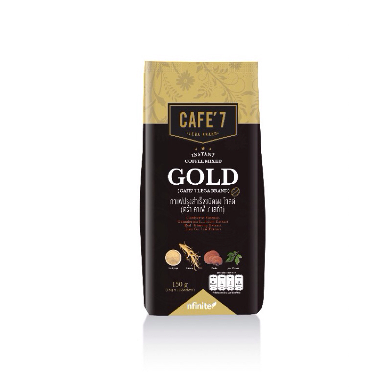 CAFE 7 GOLD กาแฟสมุนไพรแห่งการดูแลสุขภาพของร่างกาย พร้อมรสชาด หอม อร่อย ดื่มง่าย ละลายเร็ว