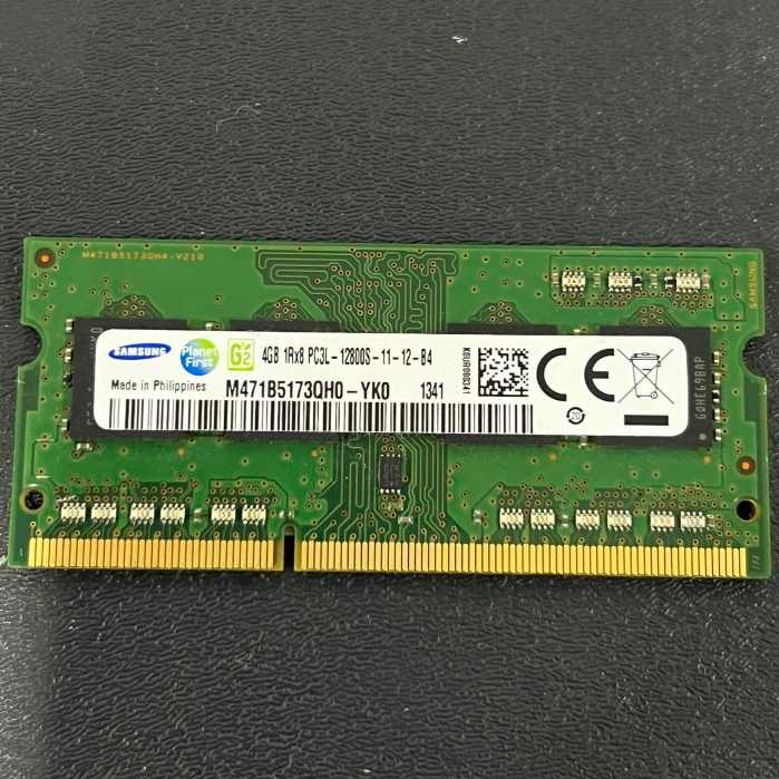Ram แรมโน๊ตบุ๊ค DDR3L Samsung 4GB 1Rx8 PC3L-12800S มือสอง