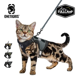 OneTigris เสื้อรัดอกแมว CLAW ENFORCEMENT Tactical Cat Harnes…