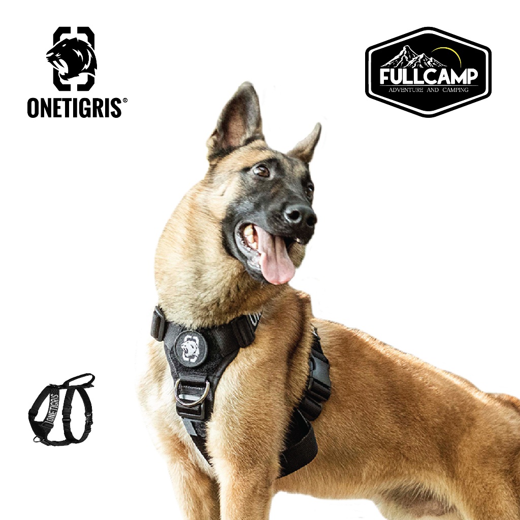 OneTigris สายรัดอกสุนัข Goliath K9 Training Harness ชุดฝึกสุนัข สายจูงรัดอกสัตว์เลี้ยงปรับได้ เสื้อก