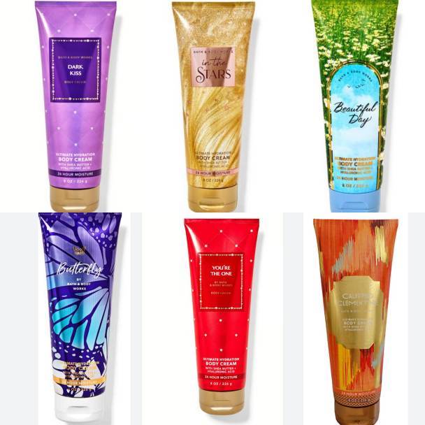 ครีมน้ำหอม โลชั่นน้ำหอม BATH & BODY WORKS ครีมบำรุงผิว โลชั่นน้ำหอม ปริมาณ 226g