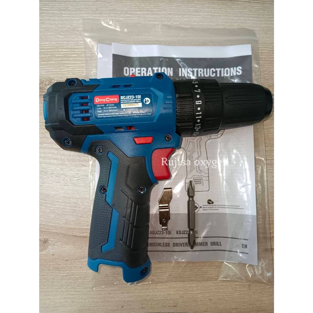 Dongcheng (DCดีจริง) DCJZ23-10I ( ตัวเปล่า ) (TYPE Z) สว่านไขควงกระแทกไร้สาย 12V