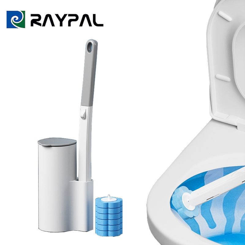 แปรงขัดห้องน้ำ ใช้แล้วทิ้ง แปรงขัดส้วม พร้อมแผ่นน้ำยาในตัว แปรงล้างห้องน้ำ