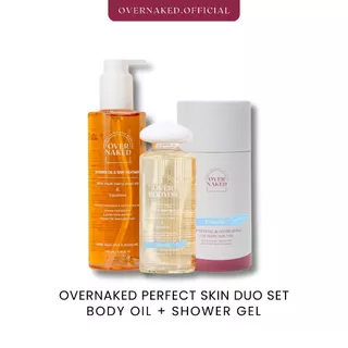 [เซ็ทจับคู่] Overnaked Duo set จับคู่ Body oil บอดี้ออยล์ 150 ml. + Shower oil ออยล์อาบน้ำ 250 ml.