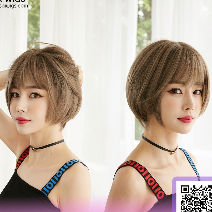 วิกผม🔥ผมสั้น ทรงผมใส่สบายมาก calawigs เกรดพรีเมี่ยม สินค้าสวยตามภาพ100% สินค้าส่งในไทย