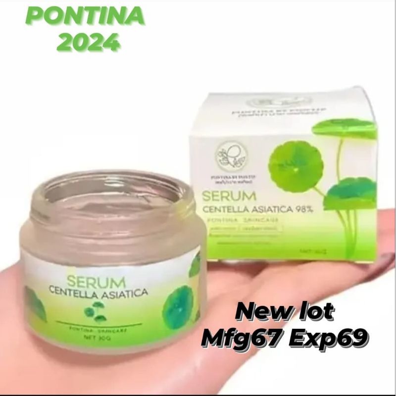 Pontina เซรั่มใบบัวบก 1 กระปุก