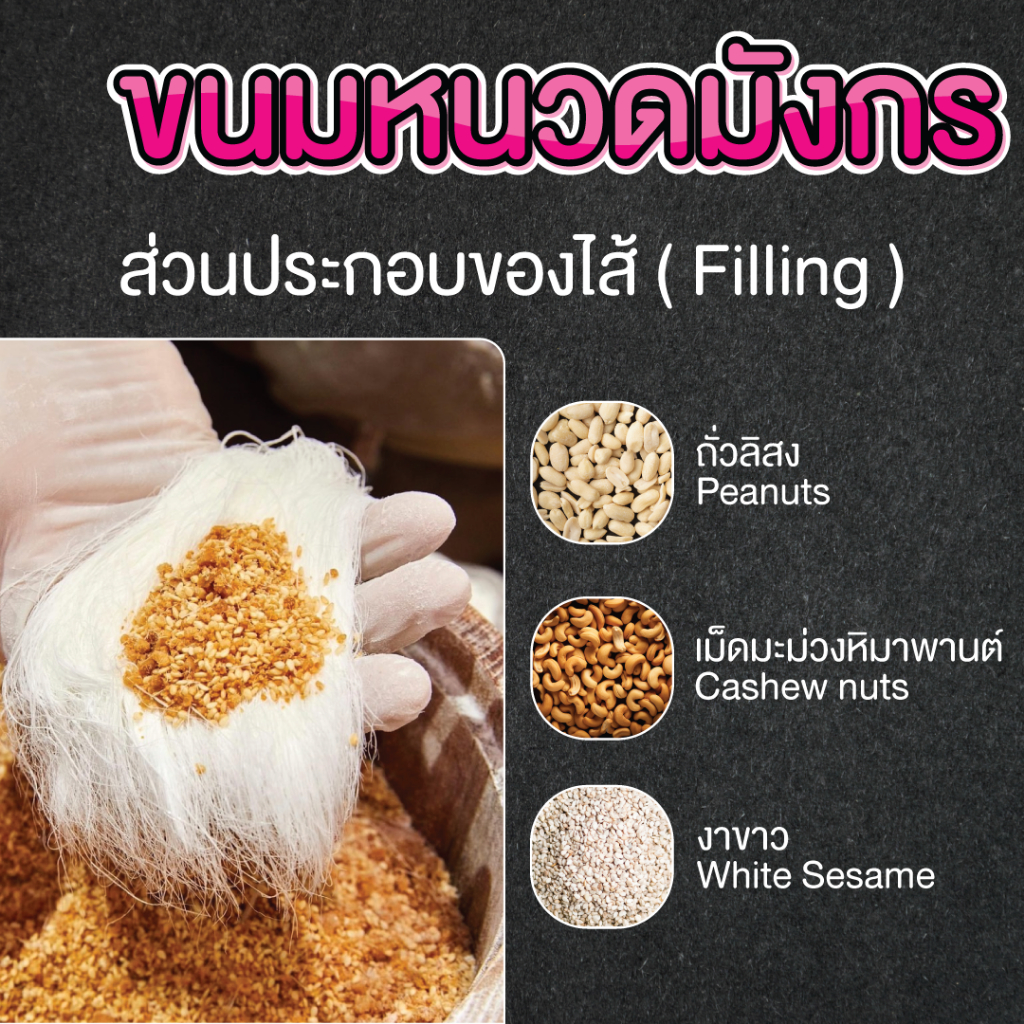 [คุ้มสุด] ขนมไหมฟ้าสีสุ่ม แพค 6 กล่อง