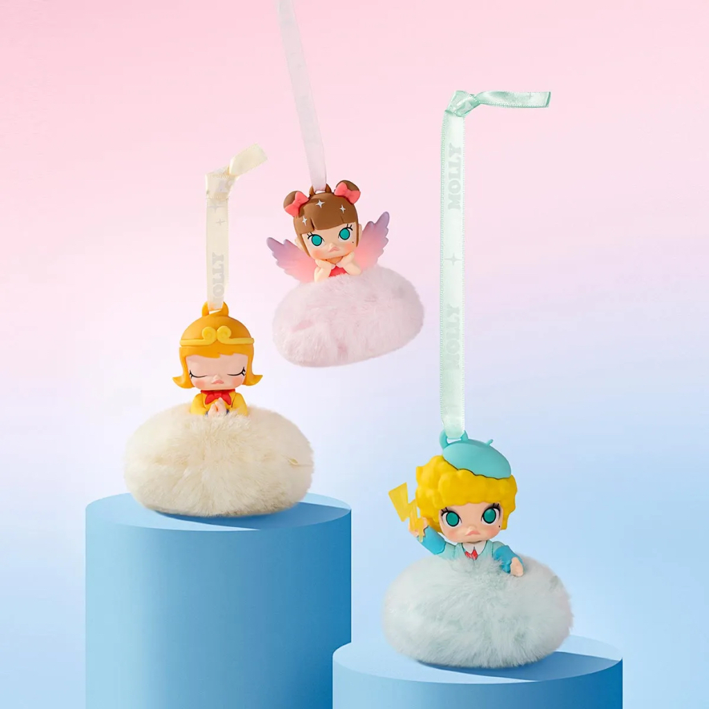 (พร้อมส่ง/แบบสุ่ม) น้ำหอม MOLLY My Instant Superpower Series-Fragrance POPMART ห้อยในรถน่ารักมาก