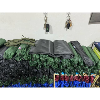 เปลผ้าร่มผ้าหนาสองชั้น ขนาดXXL ยาว 210 cm กว้าง 140 cm รับน้ำหนักได้ 120 กิโล (แถมเชือก 3 เมตร 2 เส้น = 6 เมตร)