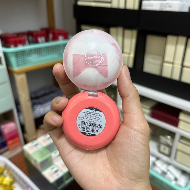 ( ผลิต 01/24 หมดอายุ 01/27 ) Etude House Lovely Cookie Blusher 4g