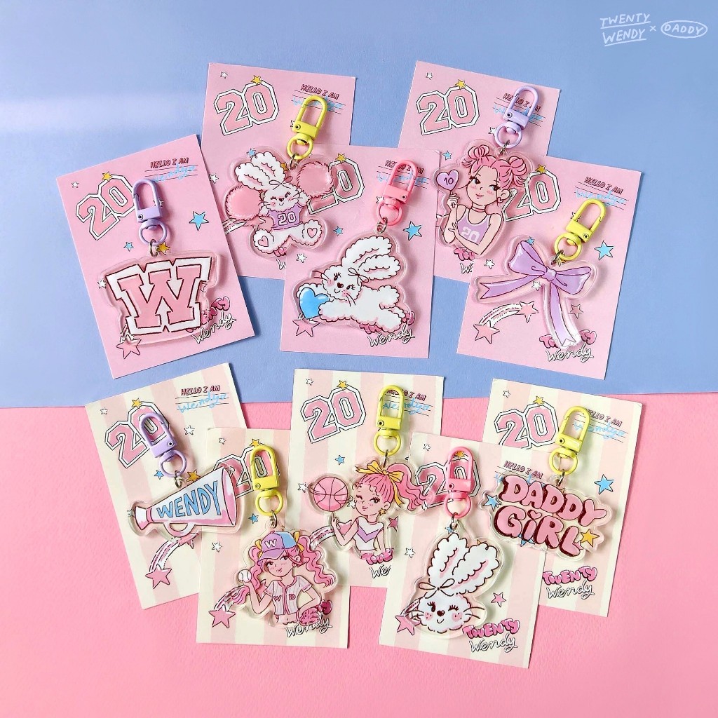 DADDY | Twenty Wendy x Daddy Keychain พวงกุญแจ สุดน่ารัก