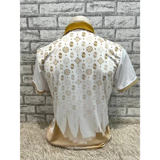 เสื้อโปโล ลายไทย04 ผ้าไมโคร ใส่ได้ทุกเพศ