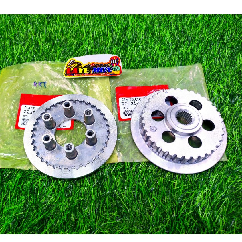 จานคลัทช์ ชามคลัทช์ ราคาต่อคู่ HONDA เวฟ125s.ดรีม125 เวฟ125iปลาวาฬ ชามครัช125 เวฟ125บังลม ได้รับ 2ชิ้นตามภาพ KPH