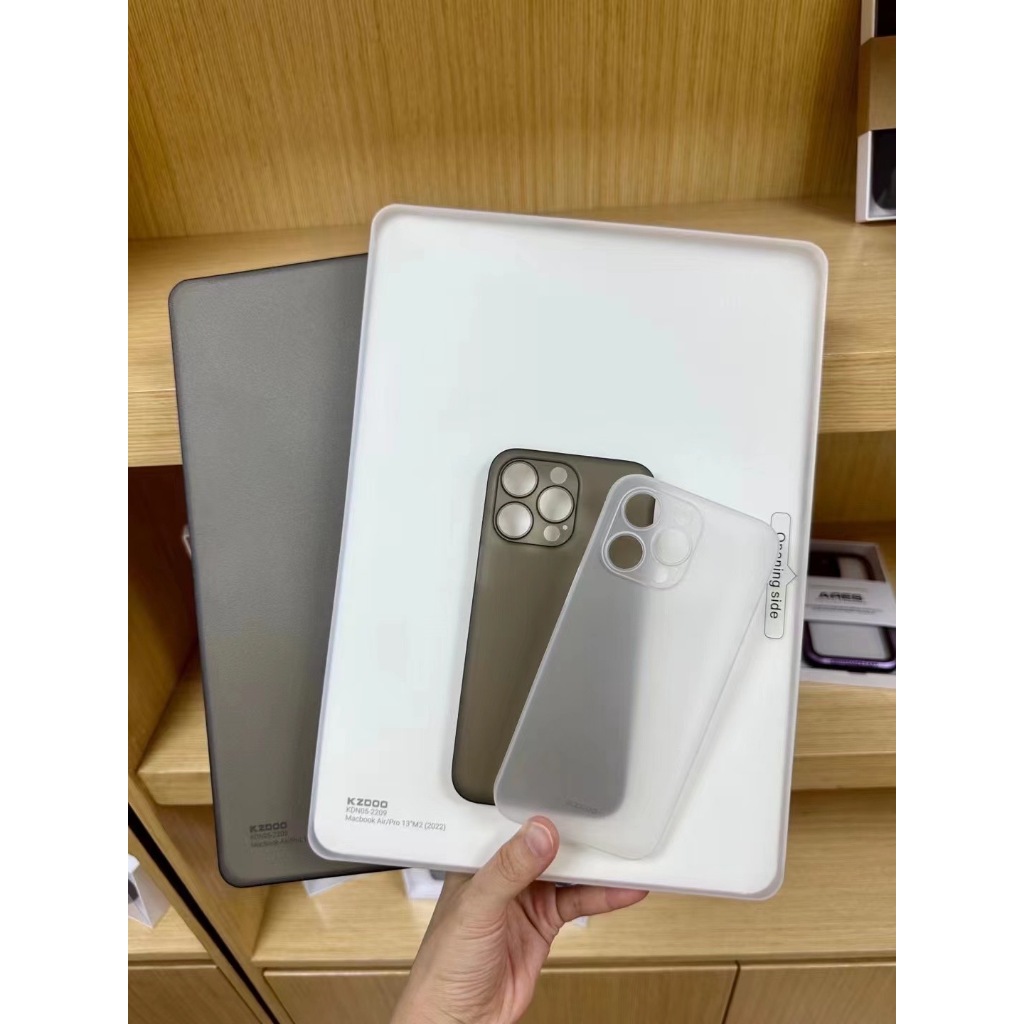 KZDOO Air Skin เคส Macbook บางเบา 1mm. รองรับรุ่น  Air 13 / Pro 13 / Pro 16 (พร้อมส่งในไทย)