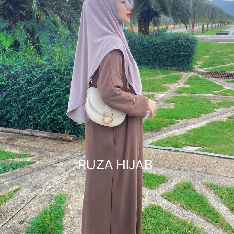 ชุดอาบาย่า Abya Basic ชุดเดรสมุสลิม เรียบหรู