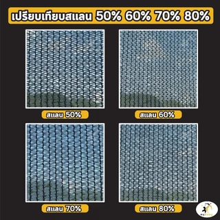 (ผืน2x10m เงิน) สแลนกันแดด ตาข่ายกรองแสง ผ้าสแลน สแลนบังแดด สแลนกรองแสง ตราคนยิงธนู