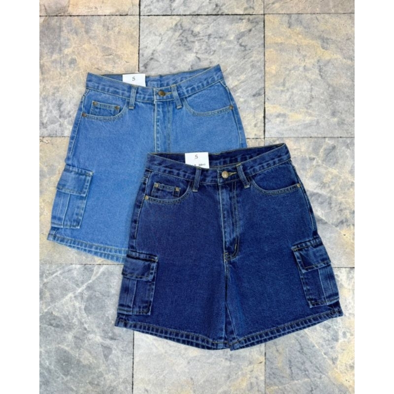 CNG jeans กางเกงคาร์โก้ทรงสวยเก็บเอวสะโพกดีมาก ยีนส์ที่สาวๆต้องมี ยีนส์สาวอวบ