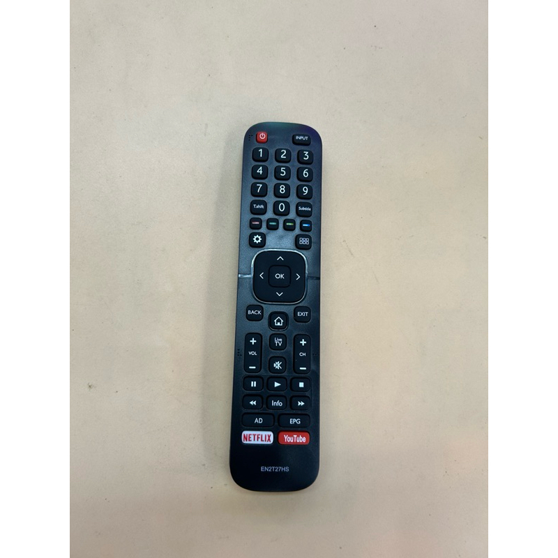 รีโมททีวีHISENSE  LCD LED TV H39A5600 H32A5600 H55A6100 H50A6100 H65A6100 H43A5600 H43A6100 H43AE550