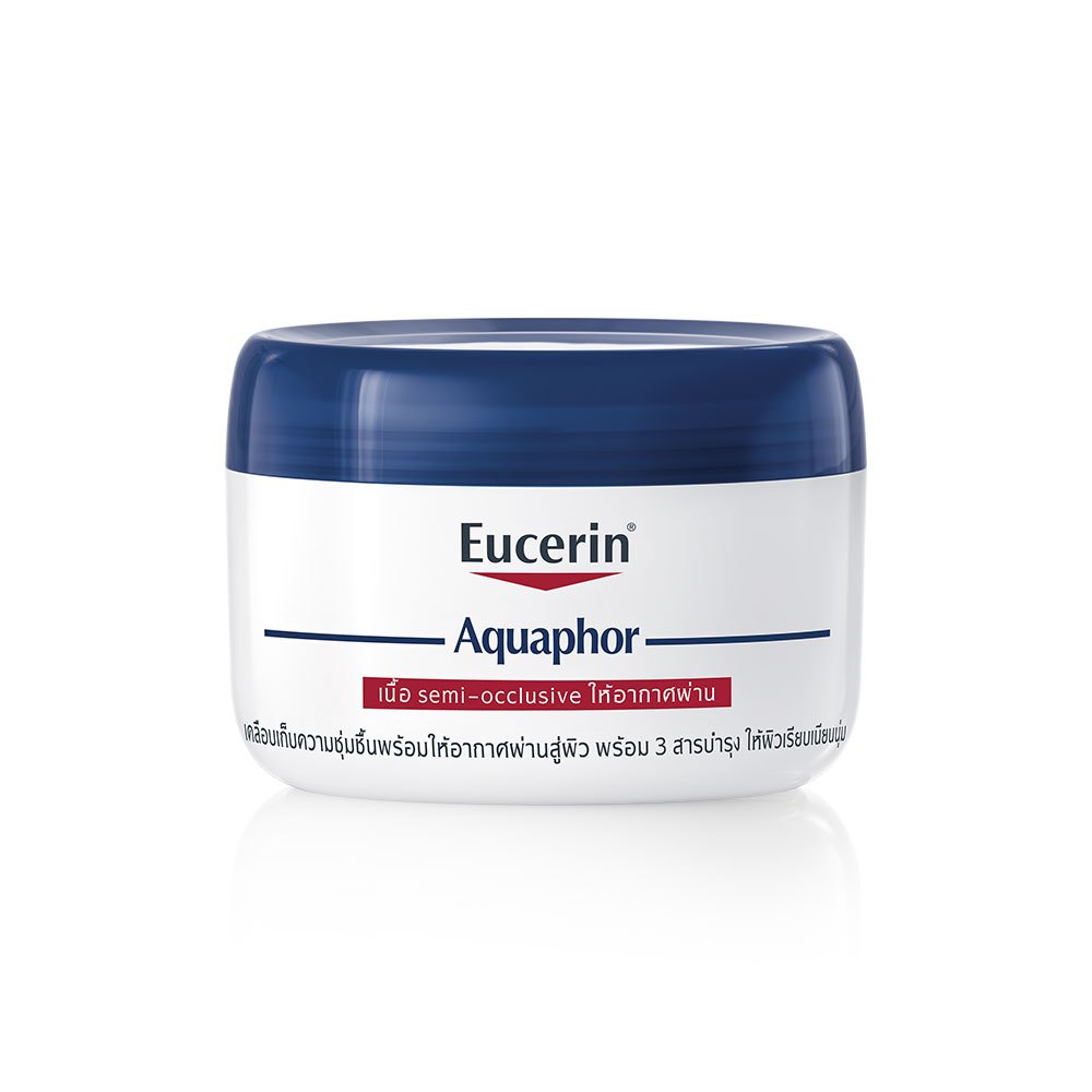 Eucerin Aquaphor Soothing Skin Balm 110ml บาล์มทาผิว สำหรับผิวแห้งแตกเฉพาะจุด.