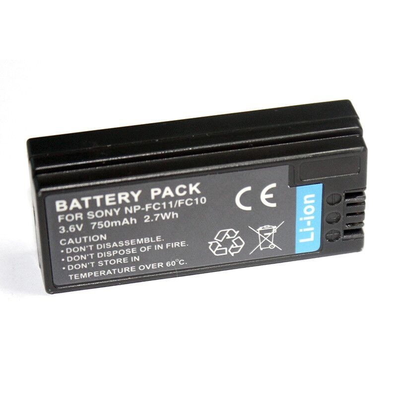 ★NEW BATTERY พร้อมส่ง แบตเตอรี่กล้องโซนี่ SONY NP-FC10/ NP-FC11 ( 3.6V 750mAh )