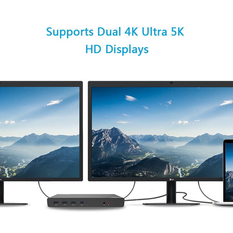 Wavlink WL-UG69DK1 USB-C Dual 4K Docking Station