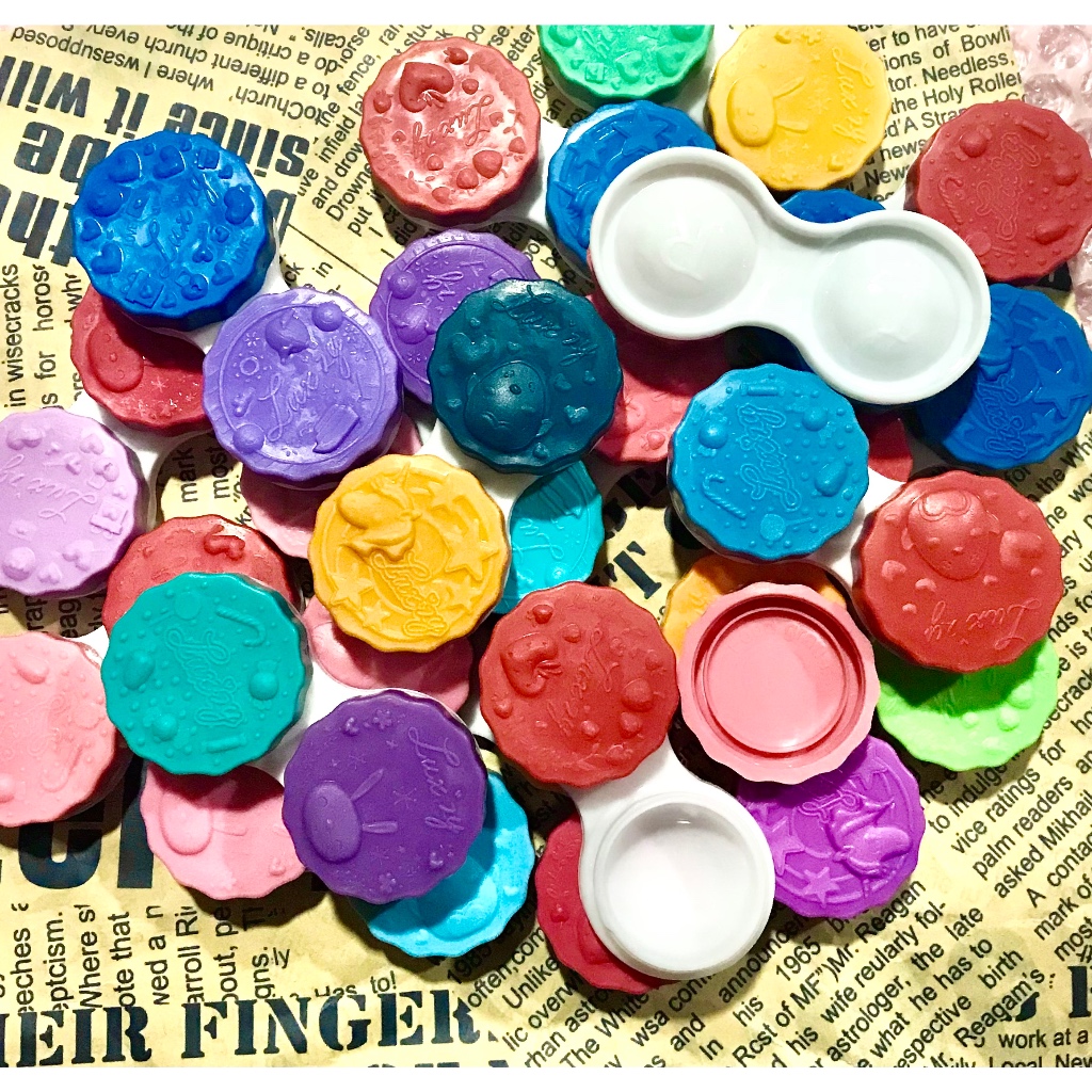 ตลับคอนแทคเลนส์ อย่างดี คละสี