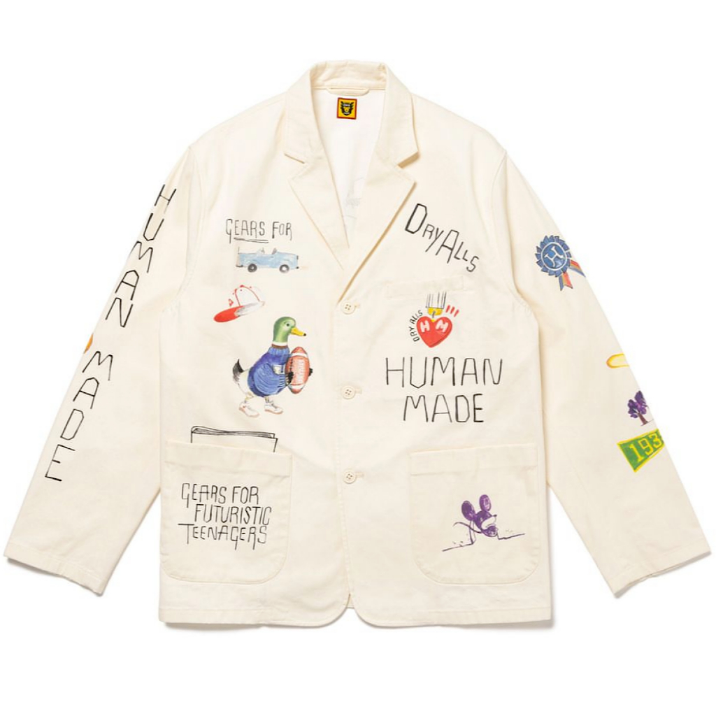 HUMAN MADE PRINTED JACKET