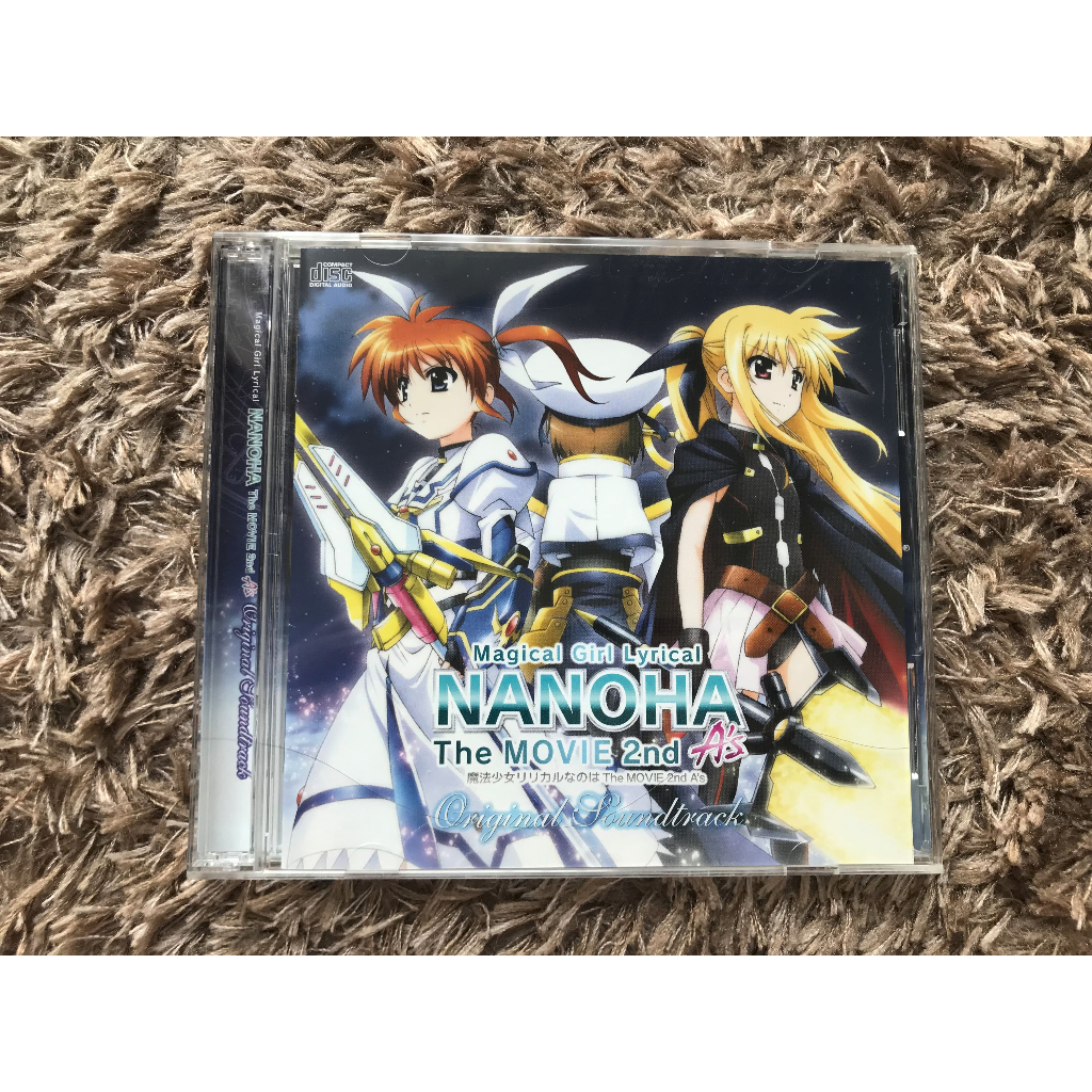 [2CD] CD Music แผ่นซีดี Magical Girl Lyrical NANOHA The MOVIE 2nd A's Original Soundtrack