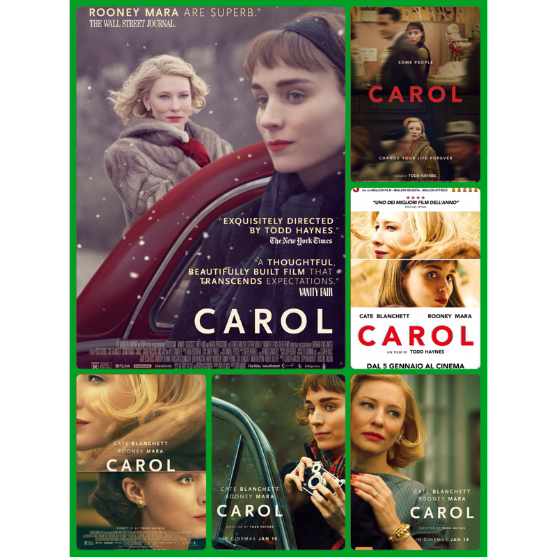 โปสเตอร์ หนัง  CAROL - รักเธอสุดหัวใจ 11.5 X 16.5 นิ้ว (A3)