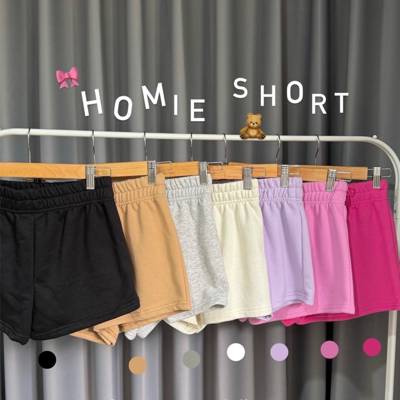 WITHBEE Homie shorts🛋🧸(กางเกงขาสั้น)