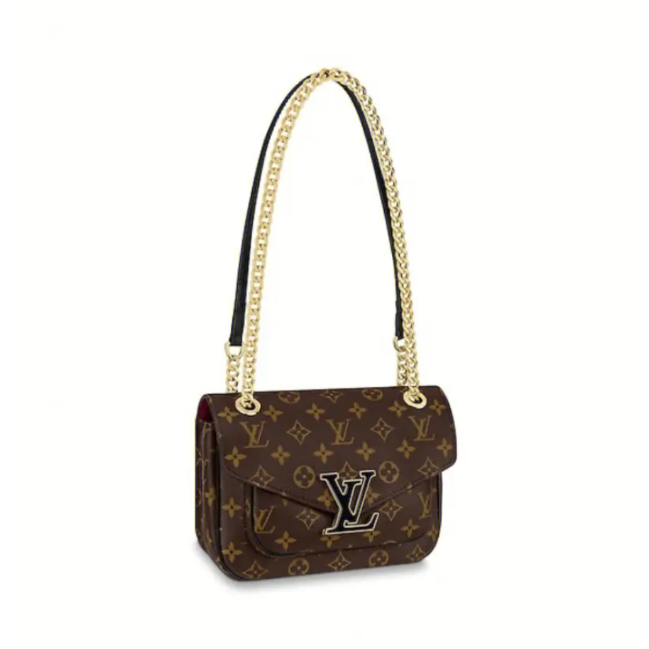 Louis Vuitton PASSY Chain Bag กระเป๋าถือ แฟชั่นยอดนิยม