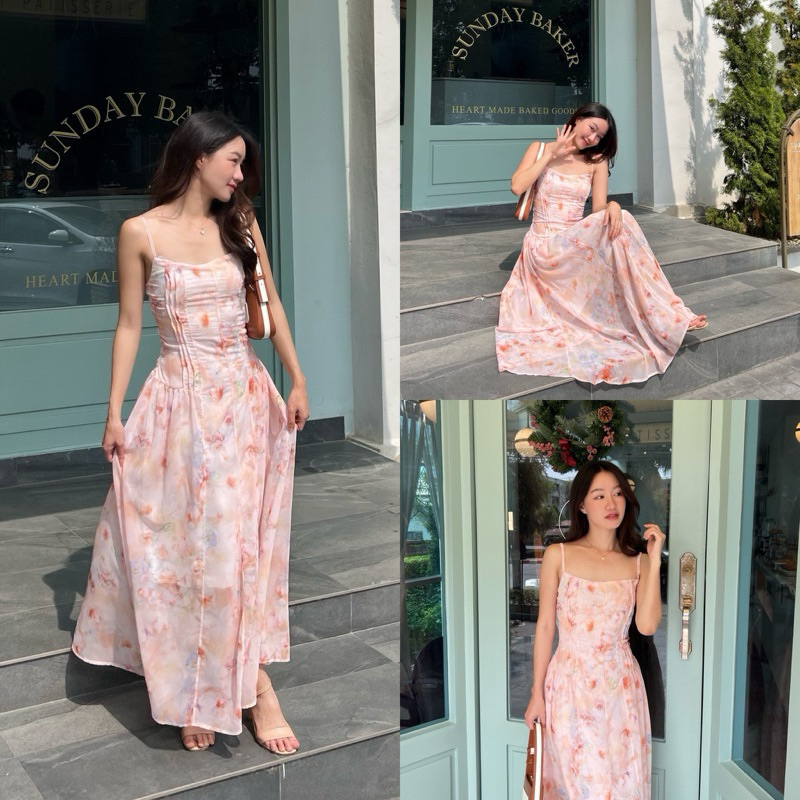 ส่งต่อเดรสสีชมพู จากร้าน G2N.clothshop