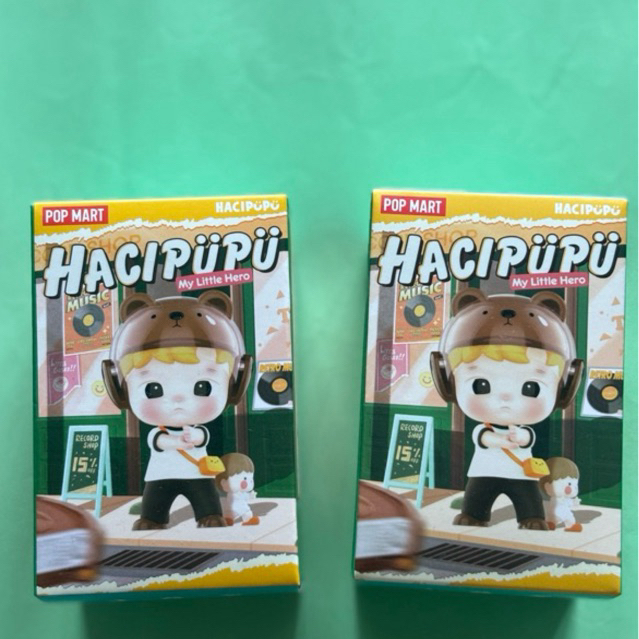 💙แท้💯%จาก POPMART ญี่ปุ่น🇯🇵 Hacipupu - My Little Hero กล่องสุ่ม⭐️พร้อมส่ง
