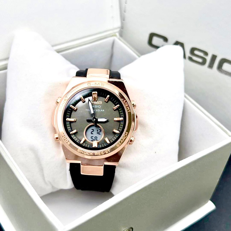 ใหม่ นาฬิกาผู้หญิงหัวเหล็ก เบบี้จี GSM-S200 ใช้งาน 2 ระบบ มีหลายสี ฟรีกล่องกระดาษพร้อมตั้งเวลาให้ทุกเรือนจ้า